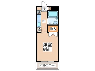 メゾンイーストの物件間取画像